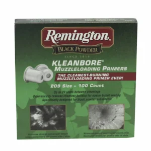 Remington Primers #209 Muzzleloading - 100 Count Box - USA