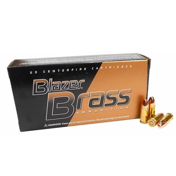 500rds of 9mm 9×19 Ammo 124gr FMJ CCI Blazer Brass (5201)