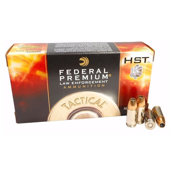 500rds of 9mm 9×19 Ammo 124gr HST JHP Federal Premium (P9HST1)